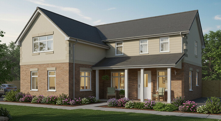 small residential home